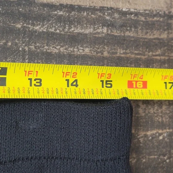 St. John Evening Black Santana Knit Maxi Skirt Side Slit Size 12 Made in USA‎ - Picture 10 of 10